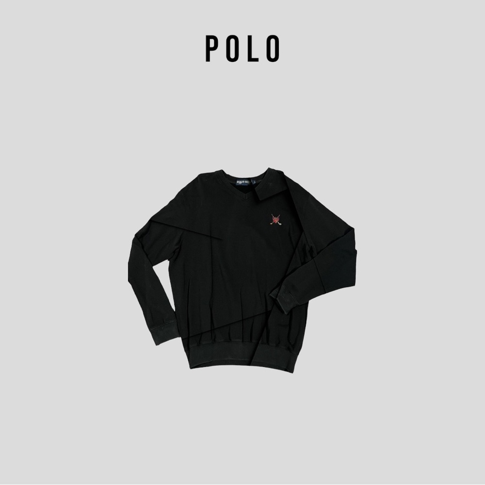 Vintage Polo Golf RL Ralph Lauren Pullover sweater V-neck long sleeve